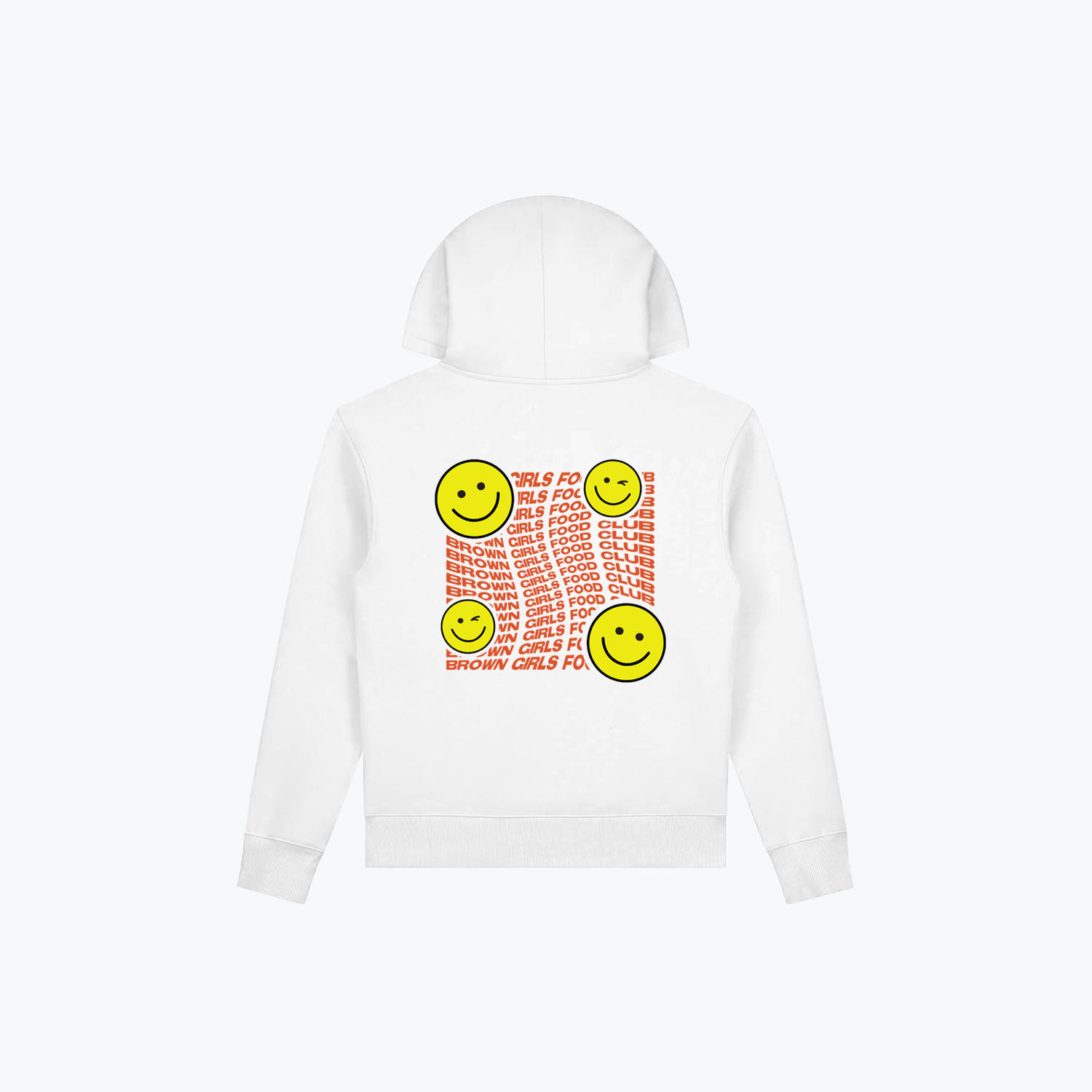 BGFC Logo Hoodie - White